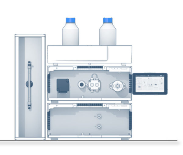 AZURA HPLC Compact isocratic (with UV and RI detection)